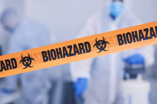 Professional Blood Cleanup technician working in Oak, NE